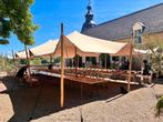 Stretchtent Feesttent Partytent 8x15mtr, Overige typen, 6 meter of meer, Zo goed als nieuw, 8 meter of meer