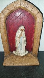 Mariabeeld in nis, Antiek en Kunst, Antiek | Religieuze voorwerpen, Ophalen