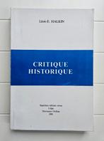 Critique historique - Léon-E. Halkin, Livres, Enlèvement ou Envoi, Utilisé, Léon-E. Halkin