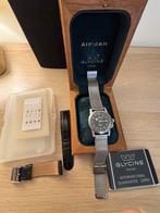 Glycine Airman 8 très rare, Enlèvement ou Envoi, Cuir