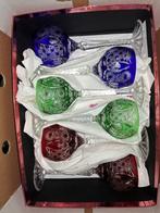 Glasset met kristallen steel van VSL, Antiek en Kunst, Antiek | Glaswerk en Kristal, Ophalen