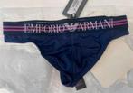 Armani Mesh Microfiber String, Kleding | Heren, Ondergoed, Verzenden, Rood, Emporio Armani, Slip