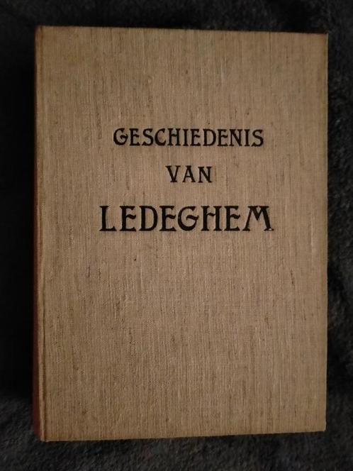 Ledegem: Geschiedenis van Ledeghem. Jules Mussely. 1912, Boeken, Geschiedenis | Stad en Regio, Ophalen of Verzenden