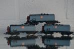 PIKO 95518-3 wagons,citerne,SNCB ép.3 avec cabine de frein, Hobby & Loisirs créatifs, Trains miniatures | HO, Envoi, Utilisé, Wagon