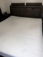 KINGSIZE BED + MATRAS MOET DRINGEND WEG, Huis en Inrichting, Slaapkamer | Bedden, Ophalen, Overige materialen, Gebruikt, Tweepersoons
