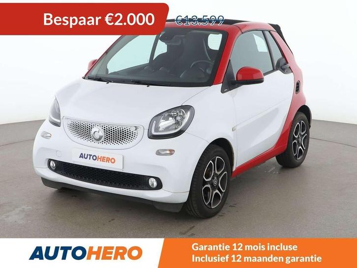 Smart Fortwo 1.0 Basis Prime (année de construction 2016), Autos, Smart, Achat, ForTwo, ABS, Airbags, Air conditionné, Bluetooth