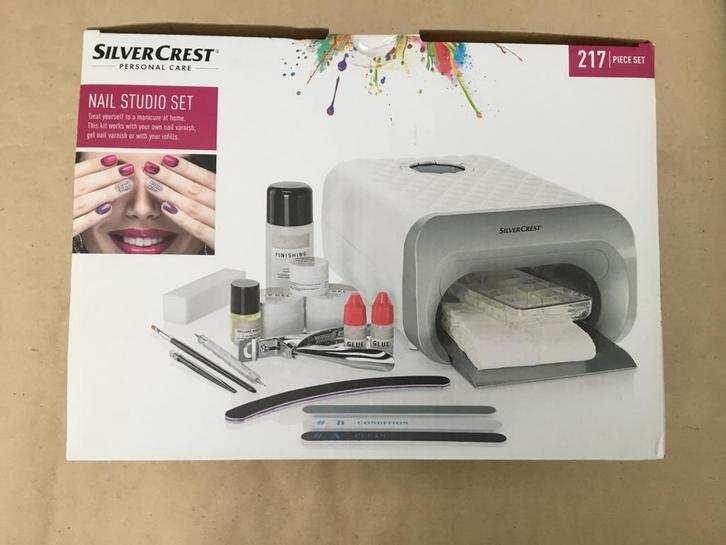 Silver Crest set de manicure avec sèche-ongle nouveau, Bijoux, Sacs & Beauté, Beauté | Soins du corps, Neuf, Autres types, Enlèvement ou Envoi