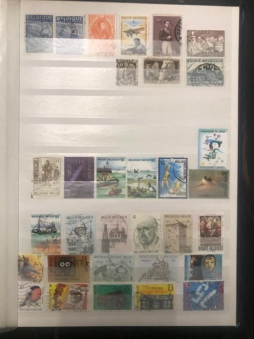 230 timbres estampillés différents (y compris Lamgods ! ! !, Timbres & Monnaies, Timbres | Europe | Belgique, Affranchi, Timbre-poste