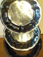 3 inox schalen, Ophalen of Verzenden, Zo goed als nieuw, Overige materialen, Kom(men)
