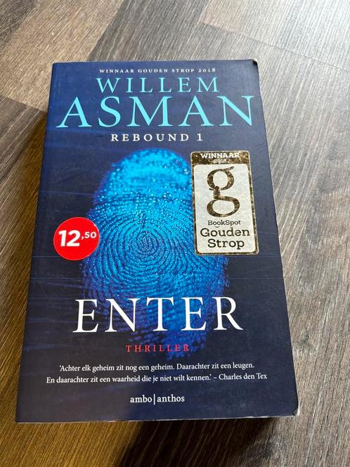 Willem Asman - Enter, Livres, Thrillers, Comme neuf, Enlèvement ou Envoi