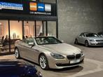 BMW 640iA | Stoelverwarming & -ventilatie | Head-up display, Auto's, BMW, Automaat, Achterwielaandrijving, Beige, Cabriolet