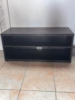 Zwarte tv kast, Huis en Inrichting, Ophalen, Zo goed als nieuw