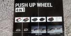 Push Up Wheels 4 in 1, Sport en Fitness, Fitnessmaterialen, Ophalen, Zo goed als nieuw, Benen, Push-up steun