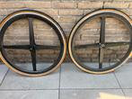 Spinergy carbon velgrem wielset carbon Shimano body Vittoria, Fietsen en Brommers, Fietsonderdelen, Ophalen, Gebruikt