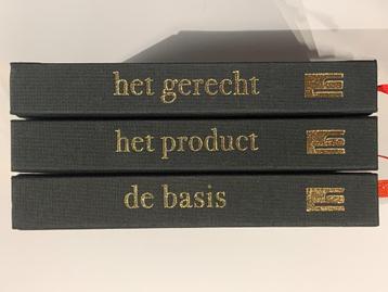 3 boeken "de basis" "het product" "het gerecht" Homarus  beschikbaar voor biedingen