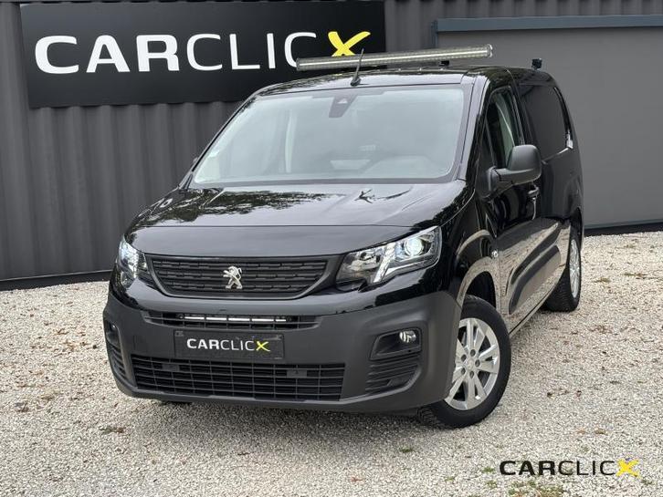 Peugeot Partner Asphalt XL 3pl L2 trekhaak cam, Auto's, Peugeot, Bedrijf, Partner, Airbags, Airconditioning, Bluetooth, Boordcomputer
