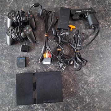 PlayStation 2 SCPH-70004  Complete Bundle beschikbaar voor biedingen