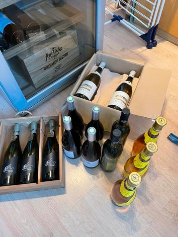 17 flessen witte wijn chablis, Provence, Oostenrijk, Spanje beschikbaar voor biedingen