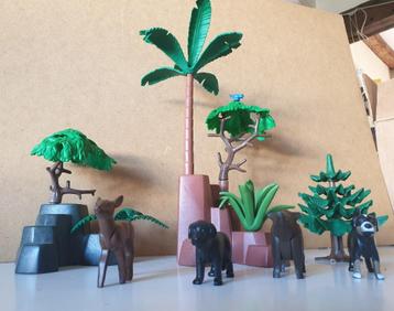 PLAYMOBIL « Arbres, rochers et animaux »  beschikbaar voor biedingen