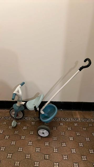 Smoby driewieler. Minimaal gebruikt door 1 kind.  beschikbaar voor biedingen