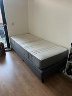 Boxspring met matras, Huis en Inrichting, Ophalen, Zo goed als nieuw, Eenpersoons