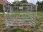 opvouwbare en stapelbare gitterbox, Doe-het-zelf en Bouw, Kratten en Dozen, Ophalen, Gebruikt