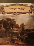 Verzamelbox LP's 10 stuks, licht klassiek,diverse uitvoerder, Enlèvement, Comme neuf