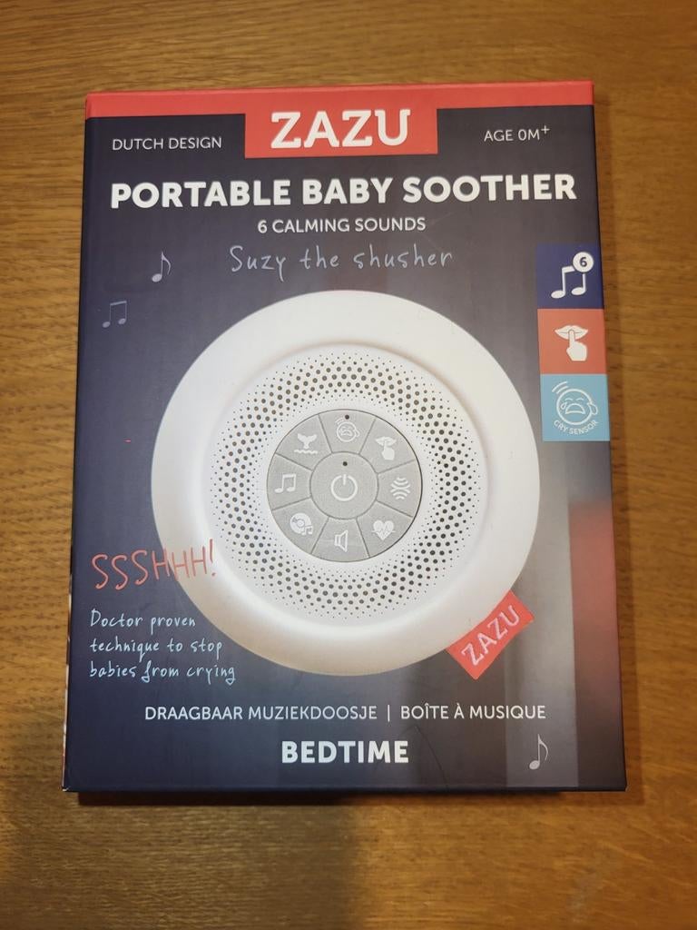 NIEUW Zazu Suzy Portable Baby Soother Muziekdoosje, Kinderen en Baby's, Speelgoed | Babyspeelgoed, Ophalen