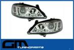 # Angel eyes koplampen opel astra G # chrome uitvoering, Auto-onderdelen, Ophalen of Verzenden, Nieuw, Opel