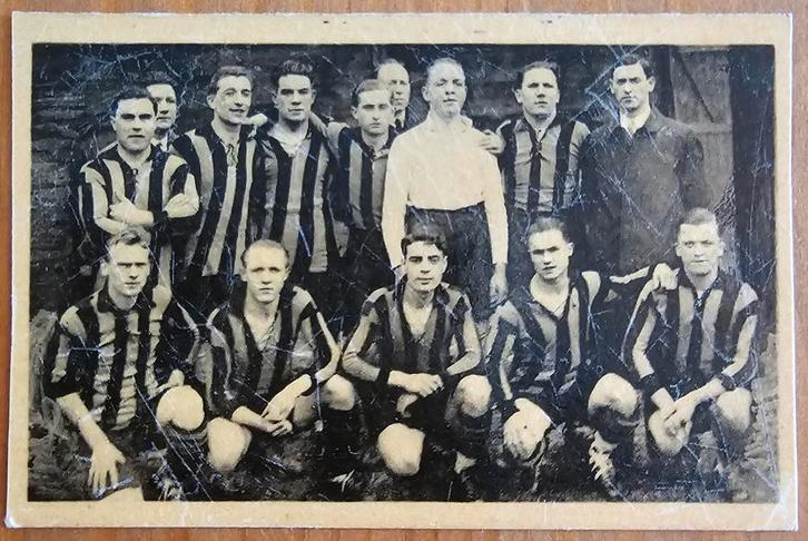 1934-1935 Hopkinson (pre panini) Team Liersche SK ongebruikt, Hobby en Vrije tijd, Stickers en Plaatjes, Zo goed als nieuw, Plaatje