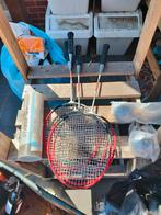 Badminton racketjes, Ophalen
