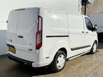 Ford Transit Custom 340 1.0 PHEV 120PK PHEV Benzine Automaat, Auto's, Gebruikt, Zwart, Plug-in hybride, Bedrijf