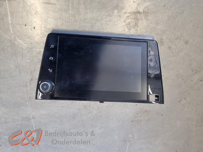 Display Multi Media regelunit van een Peugeot Partner, Auto-onderdelen, Elektronica en Kabels, Peugeot, Gebruikt, 3 maanden garantie