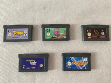 Nintendo Gameboy Advance games beschikbaar voor biedingen