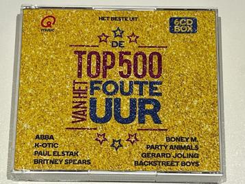 De Top 500 van het Foute Uur (6-CD Box) Q Music beschikbaar voor biedingen