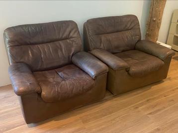 2 vintage fauteuils De Sede Model DS66 ontwerp Carl Larsson beschikbaar voor biedingen