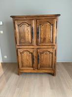 GRATIS - Eiken TV-kast met TV, Huis en Inrichting, Kasten | Overige, Ophalen, Gebruikt