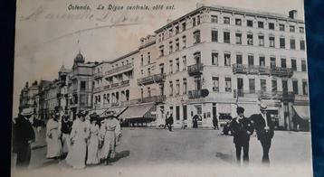 Carte postale OOSTENDE la digue ZEEDIJK 1906 !, Enlèvement ou Envoi, Comme neuf
