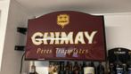 Chimay enseigne lumineuse double face 50/80cm