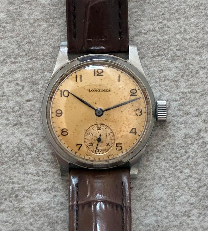 Vintage Longines, Handtassen en Accessoires, Horloges | Antiek, Longines, Ophalen of Verzenden
