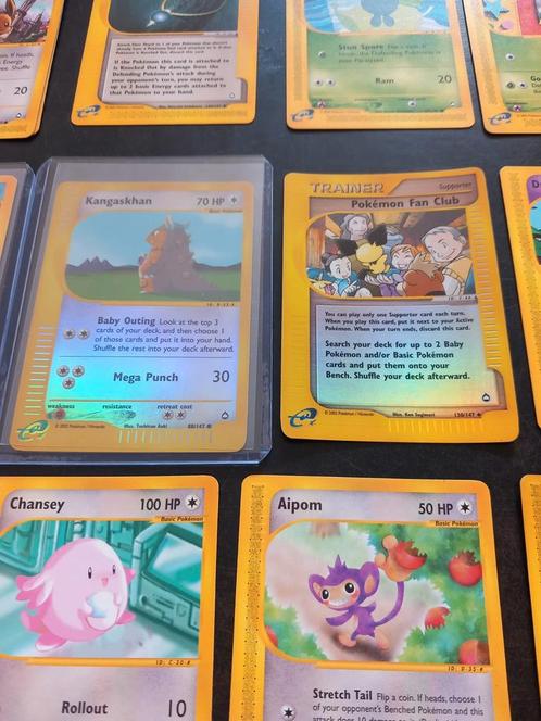 Pokémonkaarten serie AQUAPOLIS, Hobby en Vrije tijd, Verzamelkaartspellen | Pokémon, Gebruikt, Ophalen of Verzenden