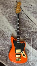 Fender "Mike Kerr" Jaguar Bass - MIM - Tiger's Blood Orange, Muziek en Instrumenten, Snaarinstrumenten | Gitaren | Bas, Ophalen