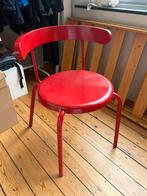 Rode stoel ikea, Huis en Inrichting, Stoelen, Ophalen, Rood