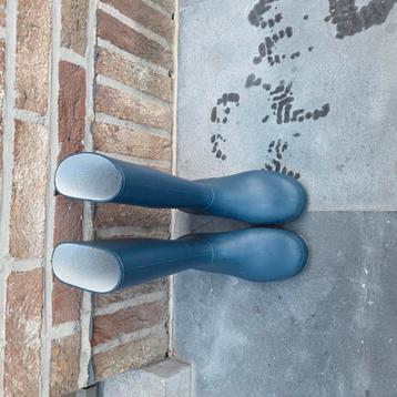 Blauwe regenlaarzen, maat 34 beschikbaar voor biedingen
