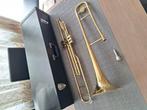 Trombone à piston,en Sib, Muziek en Instrumenten, Blaasinstrumenten | Trombones, Ophalen, Gebruikt, Overige typen, Met koffer