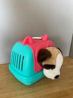 Knuffelhond en kleine bench, Ophalen of Verzenden, Zo goed als nieuw