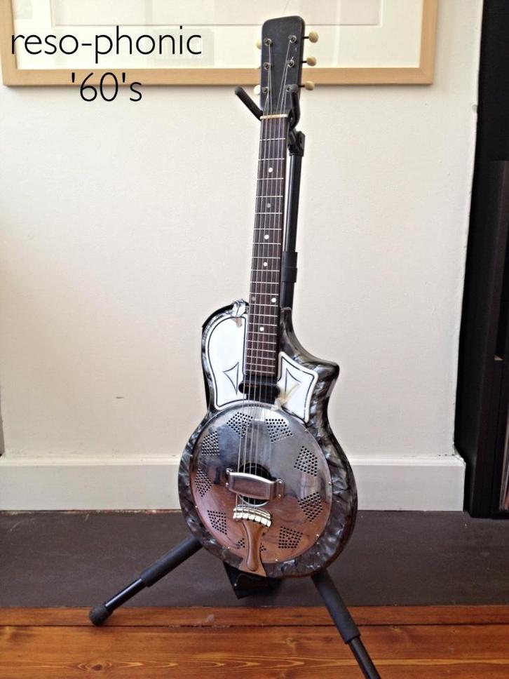 diverse gitaren: supro resophonic, ESP/LTD kamikaze, hofner., Muziek en Instrumenten, Snaarinstrumenten | Gitaren | Elektrisch