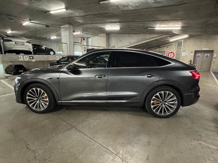 Audi eTron Sportback 55 S-line, Auto's, Audi, Particulier, e-tron, 4x4, ABS, Achteruitrijcamera, Airbags, Airconditioning, Apple Carplay