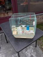 Kleine vogelkooi met toebehoren, Synthétique, Enlèvement, Utilisé, Cage à oiseaux