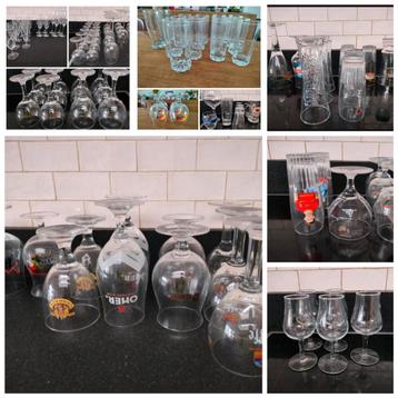 Verschillende glazen. €40 voor alles.Details in beschrijving